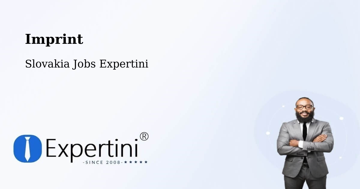 Imprint – Chlmec - Slovakia Jobs Expertini